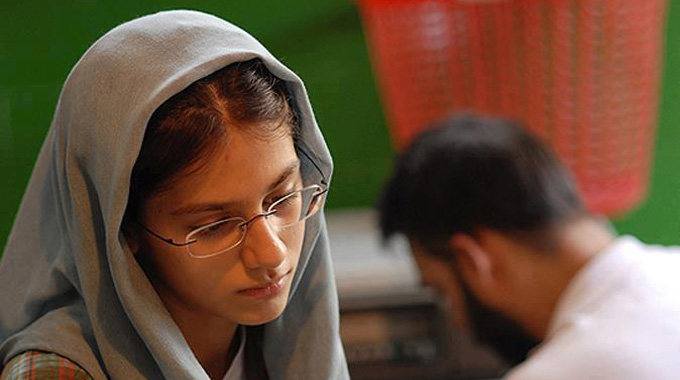 سارینا فرهادی - عکسی از فیلم سینمایی جدایی نادر از سیمین ساخته اصغر فرهادی
