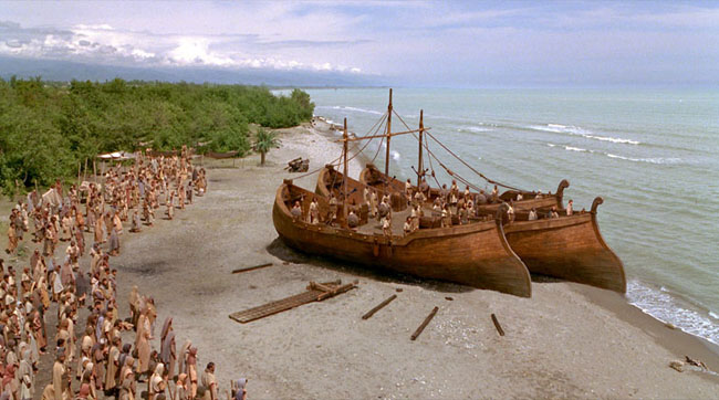 نمايي از فيلم سينمايي ملك سليمان