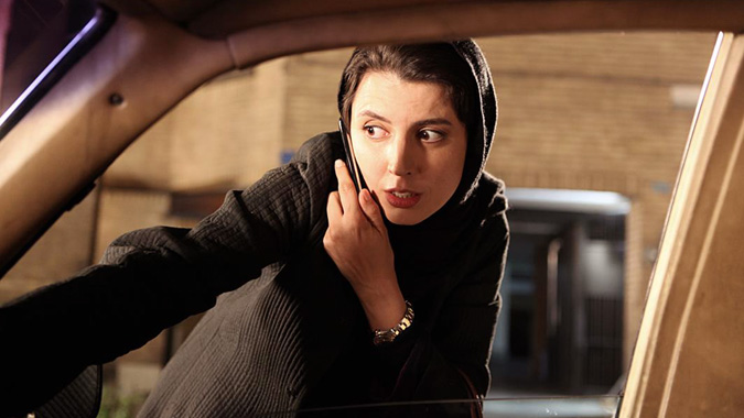 ليلا حاتمي در نمايي از فيلم سينمايي چيزهايي هست كه نمي داني